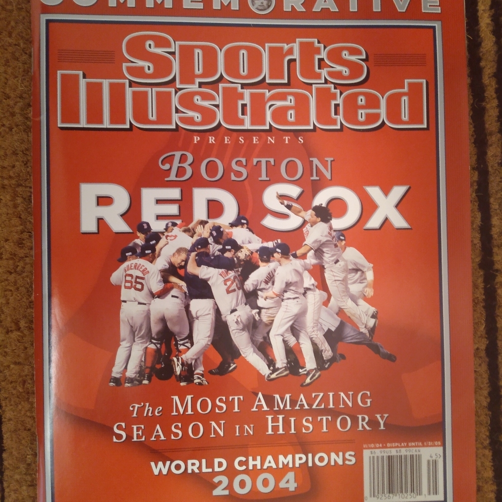 Boston Red Sox 2004 World Series Memorabilia